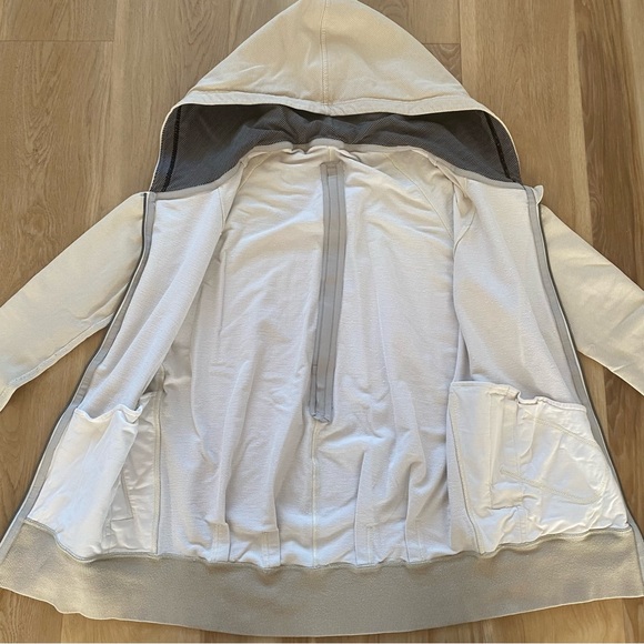 LULULEMON STRIPPED HOODED DOUBLE ZIP JACKET - Picture 8 of 11